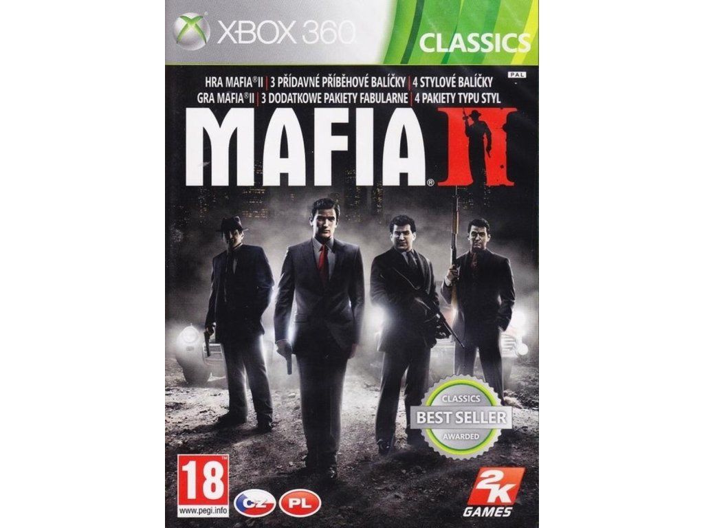 X360/XONE Mafia 2 Special Extended Edition CZ