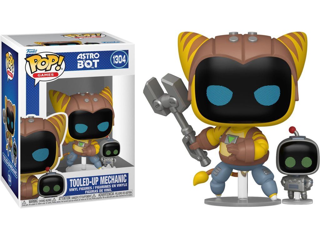 Funko POP! 1304 Games: Astro Bot - Tooled-Up Mechanic