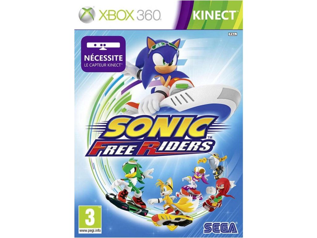 Xbox 360 Sonic Free Riders (Kinect)