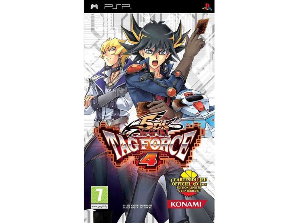 PSP Yu-Gi-Oh! 5D's Tag Force 4