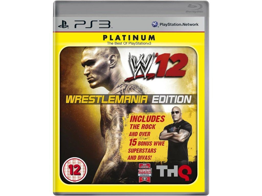 PS3 WWE 12: Wrestlemania Edition