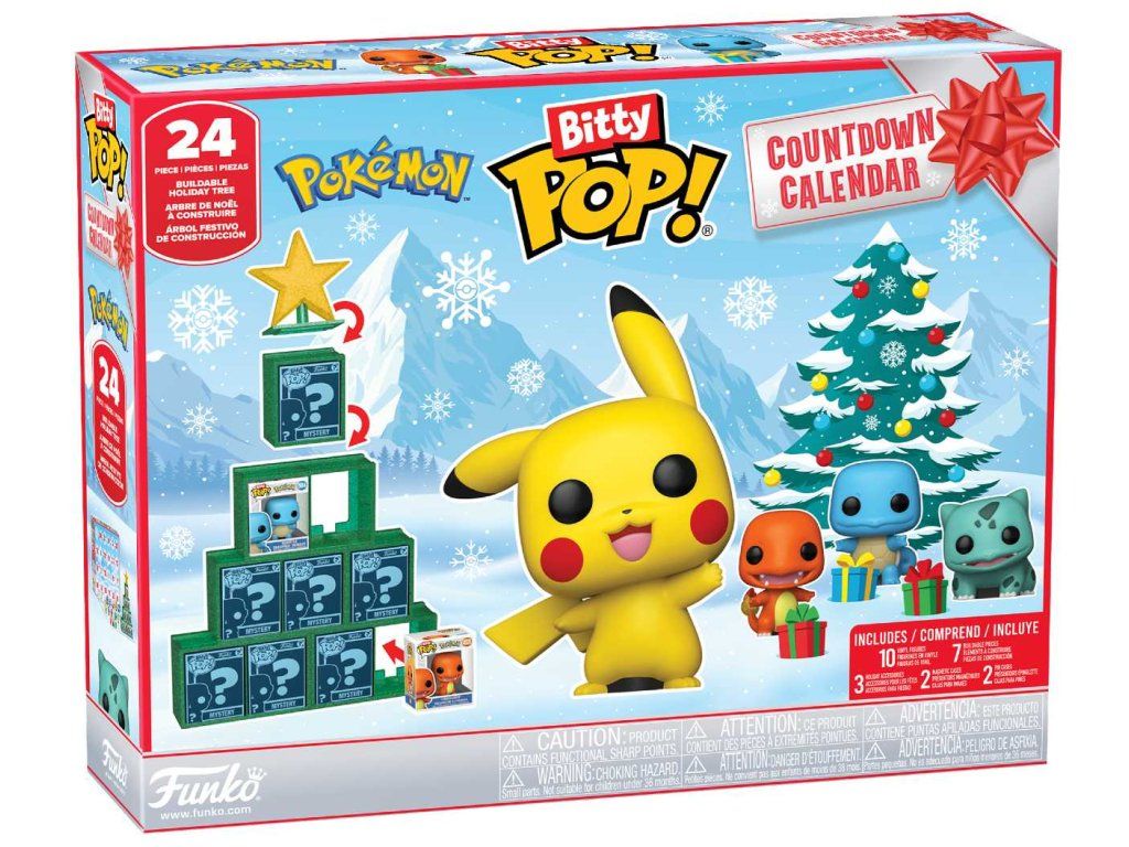 Funko Bitty POP! Adventní kalendář Pokémon