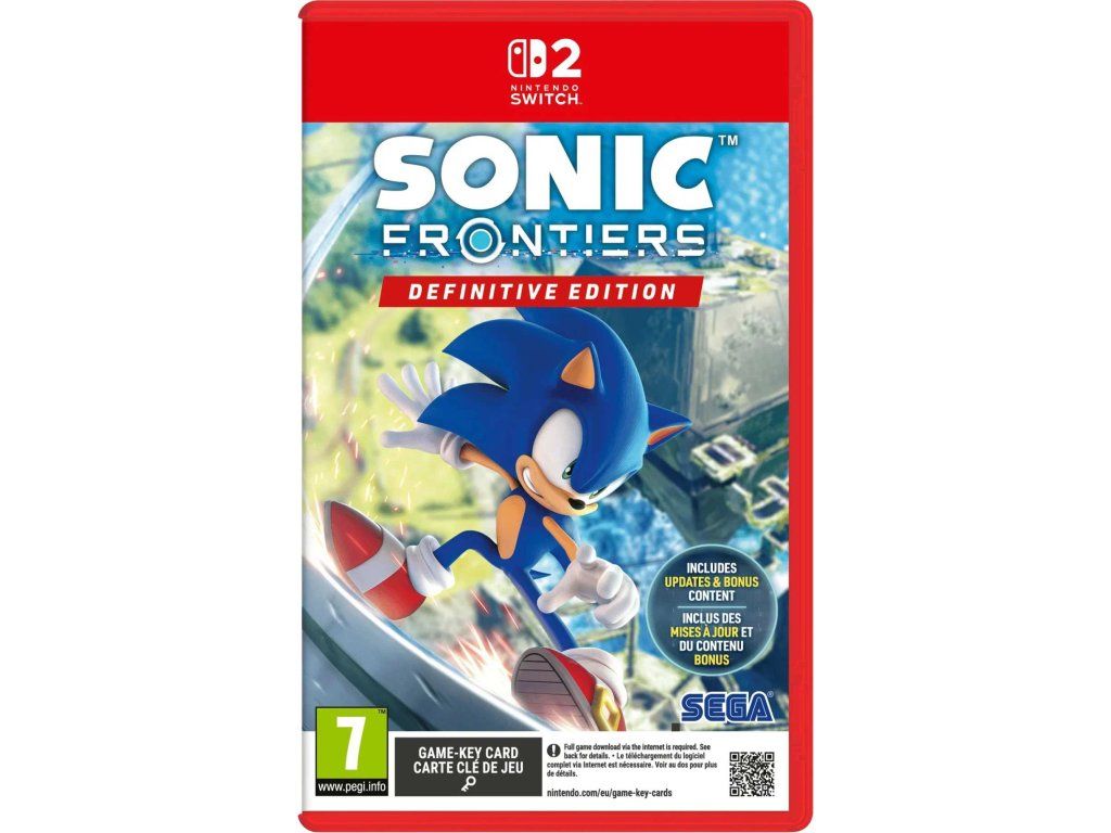 Nintendo Switch 2 Sonic Frontiers - Definitive Edition