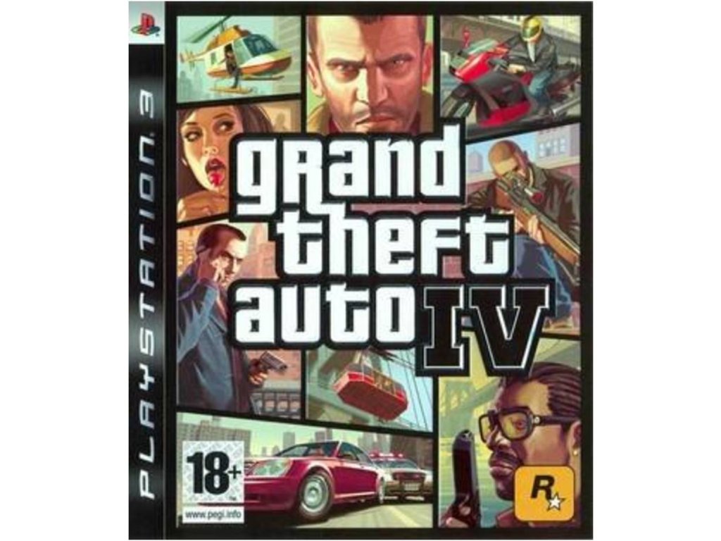 PS3 Grand Theft Auto IV