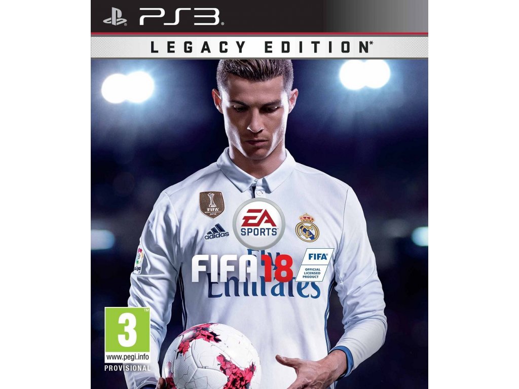 PS3 FIFA 18 Legacy Edition