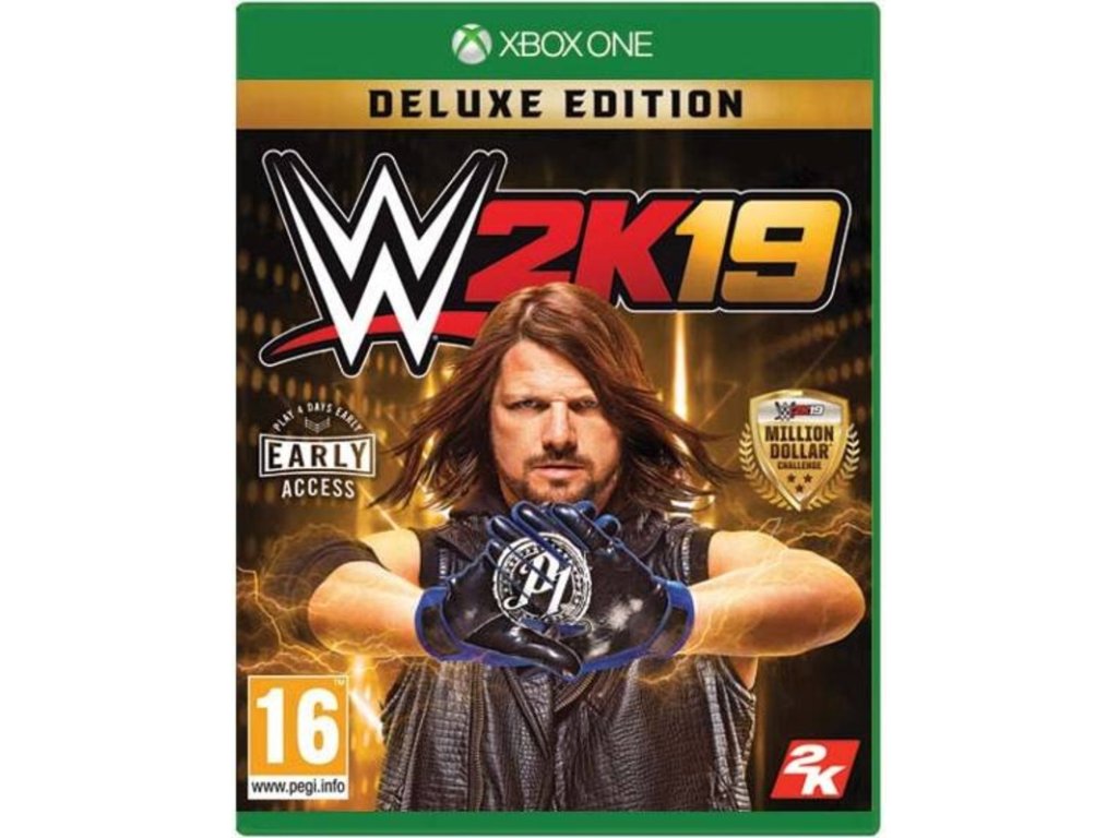 Xbox One WWE 2K19 Deluxe Edition za 649 K Hry na Xbox One KONZOLI T .cz