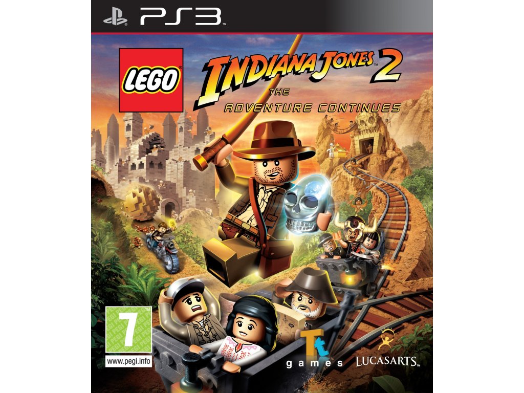 PS3 LEGO Indiana Jones 2: The Adventure Continues