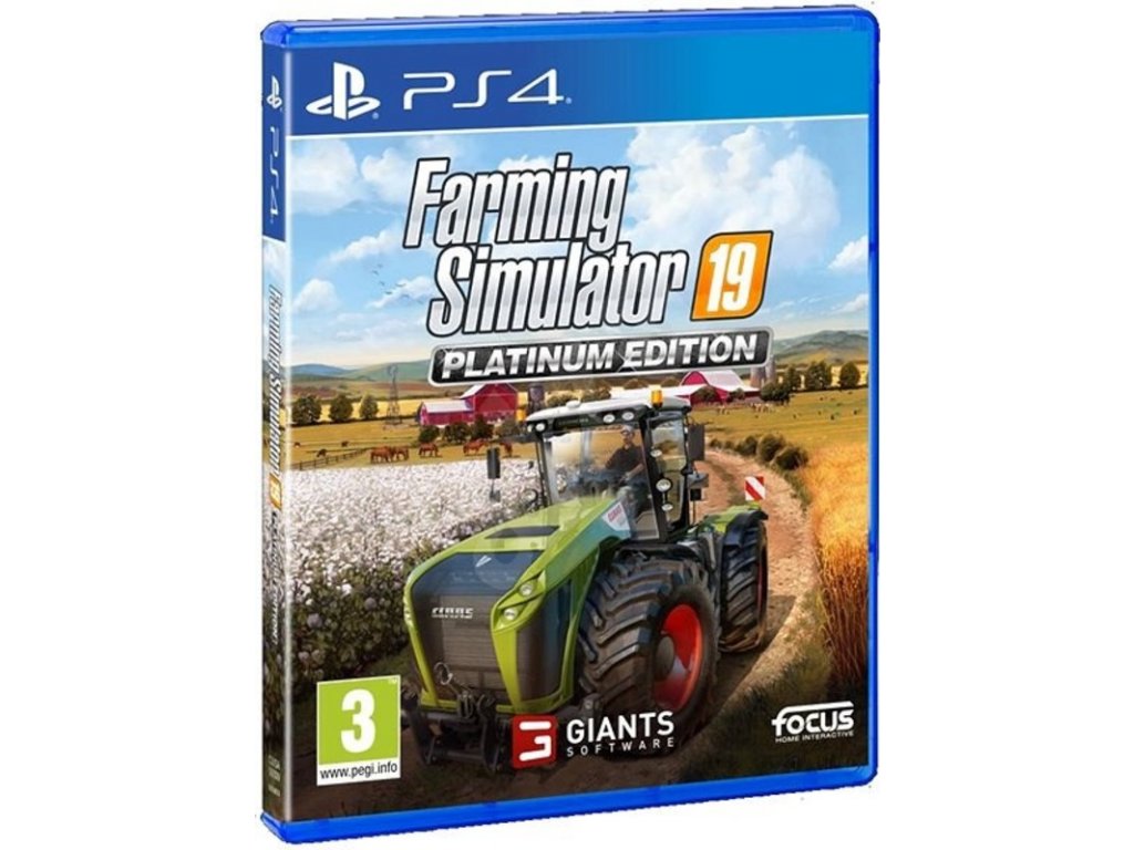 PS4 Farming Simulator 19 - Platinum Edition CZ