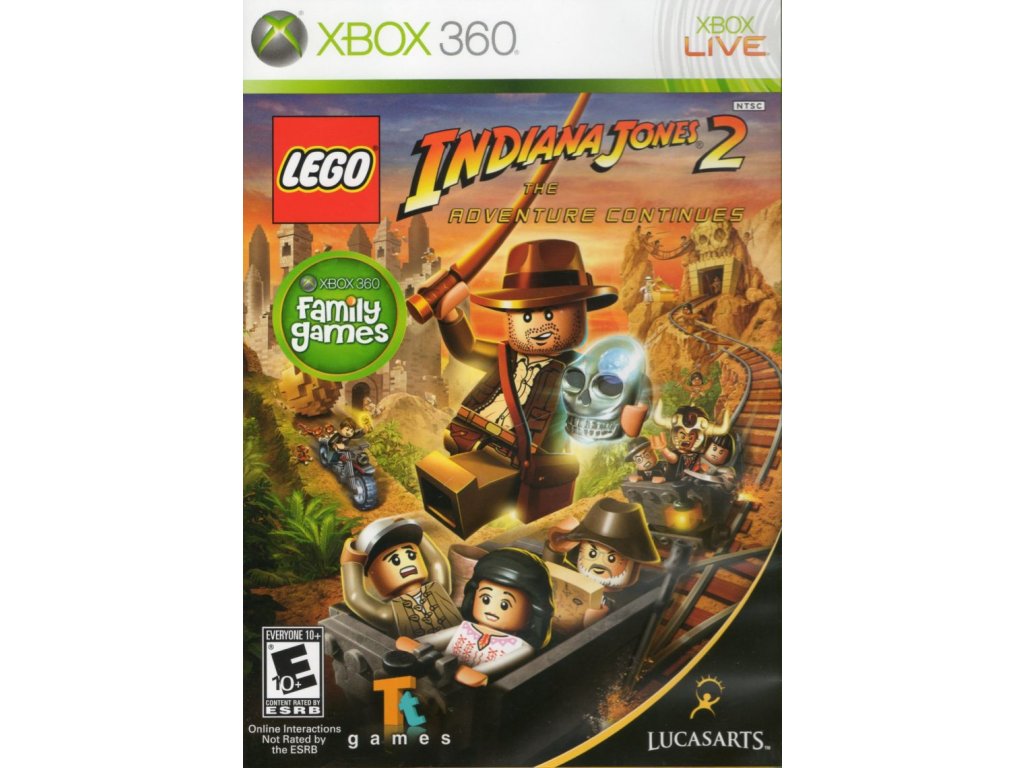 Xbox 360 LEGO Indiana Jones 2: The Adventure Continues