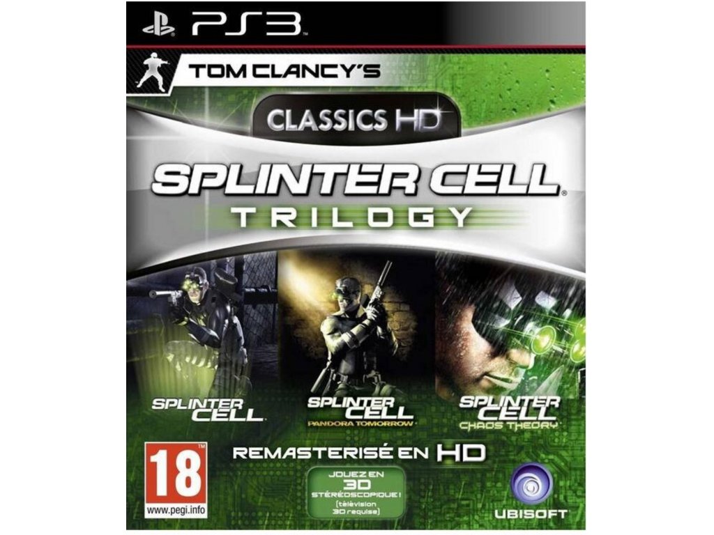 PS3 Tom Clancy's Splinter Cell Trilogy