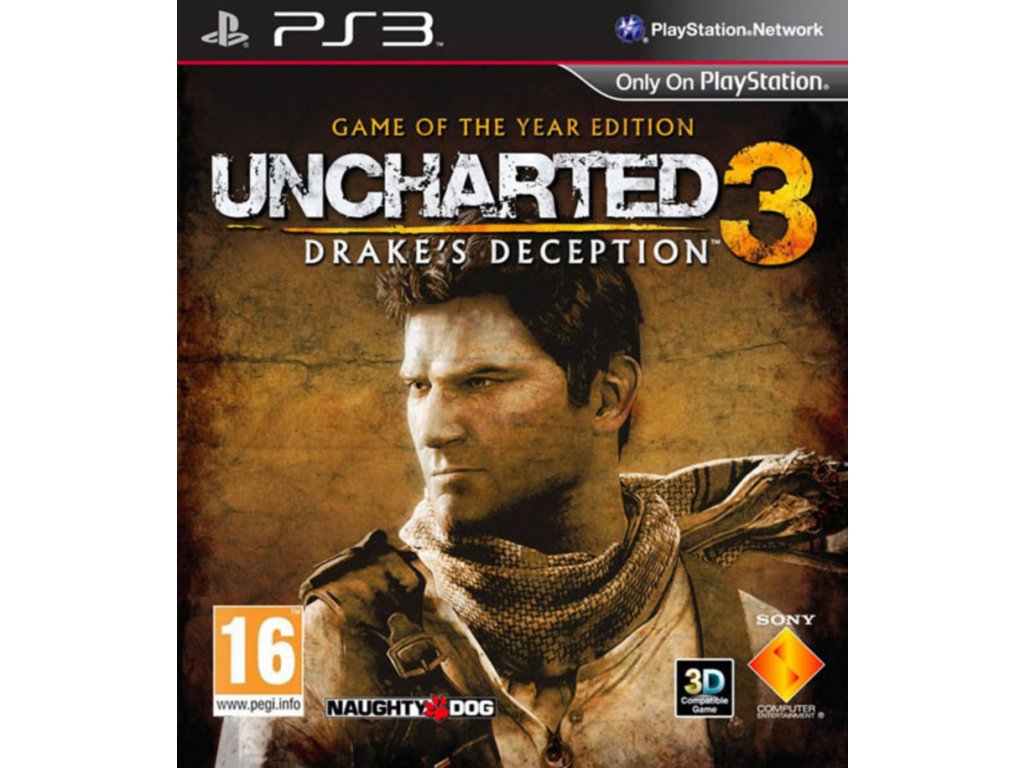 PS3 Uncharted 3: Drake's Deception GOTY Edition