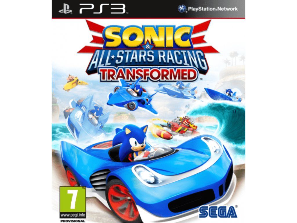 PS3 Sonic & All-Stars Racing Transformed