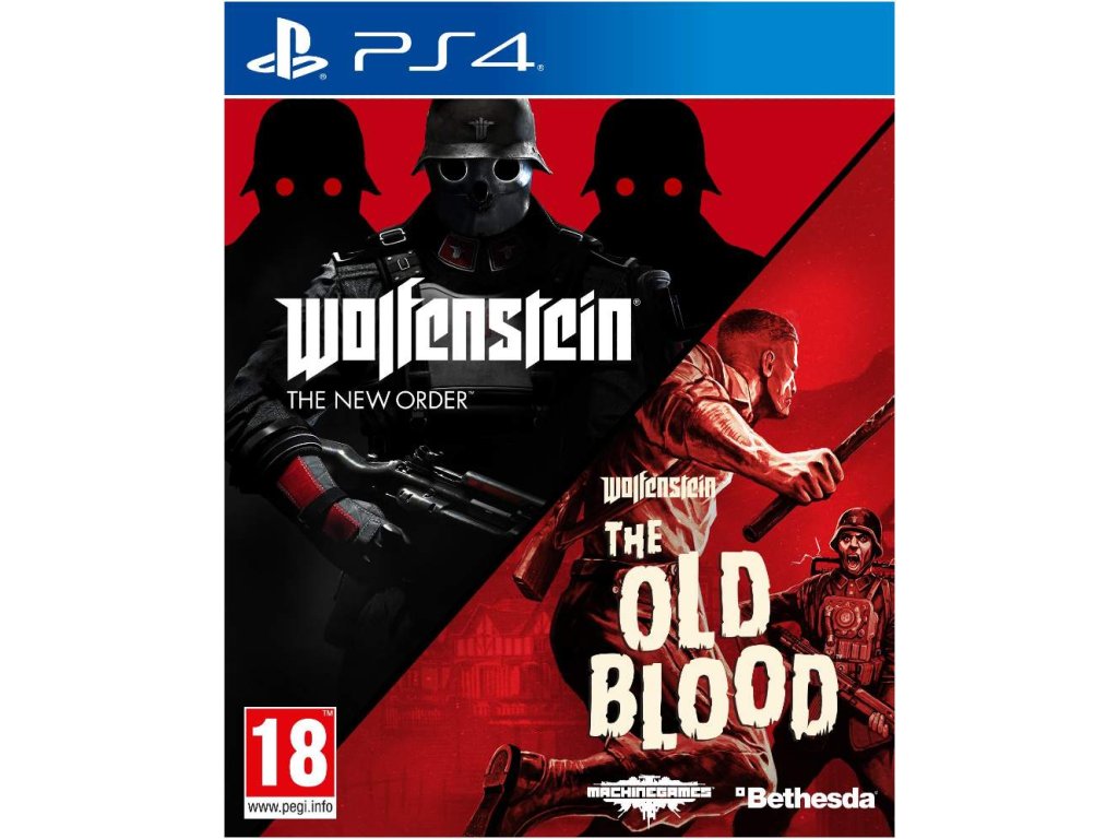 PS4 Wolfenstein Double Pack: The New Order + The Old Blood