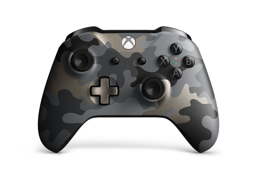 Microsoft Xbox One S Wireless Controller Night Ops Camo