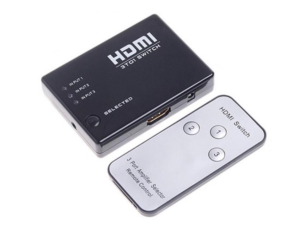 HDMI Switch 3-1 s ovladačem