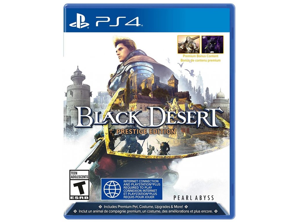 PS4 Black Desert Prestige Edition