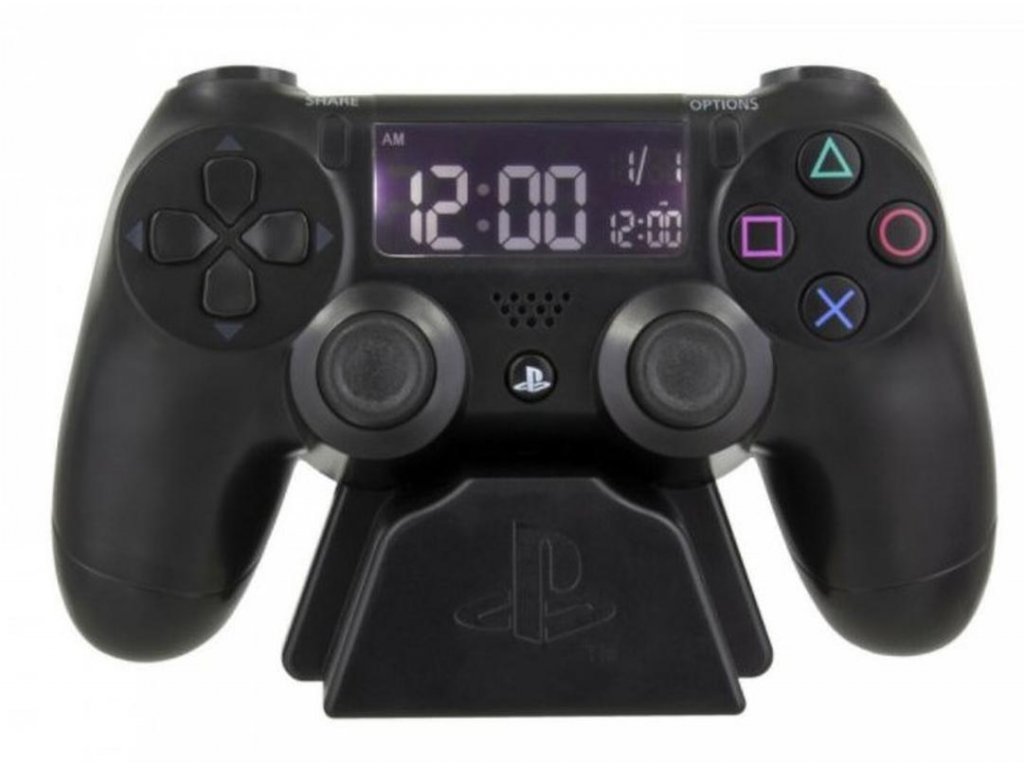 PlayStation Dualshock Alarm Clock - Budík