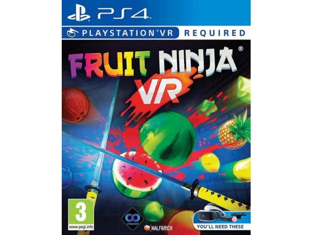 PS4 Fruit Ninja VR