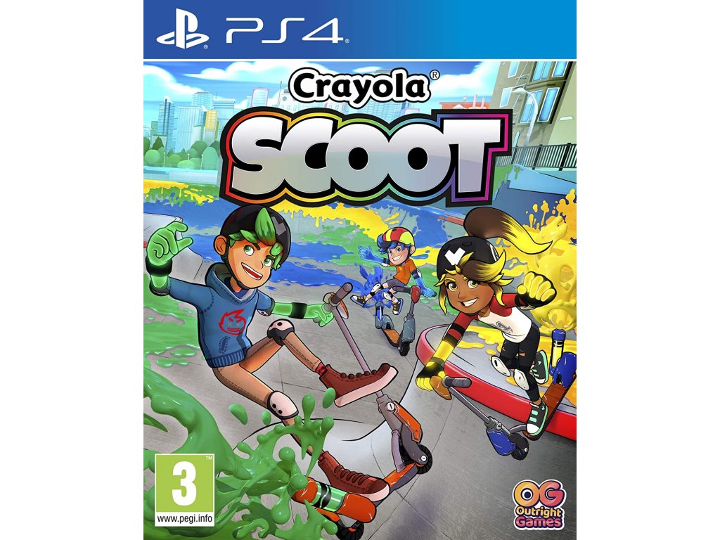 PS4 Crayola Scoot