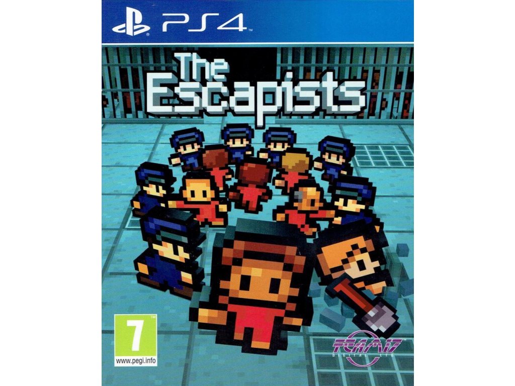 The Escapists PS4 Front Pegi R49X14KCKLZP