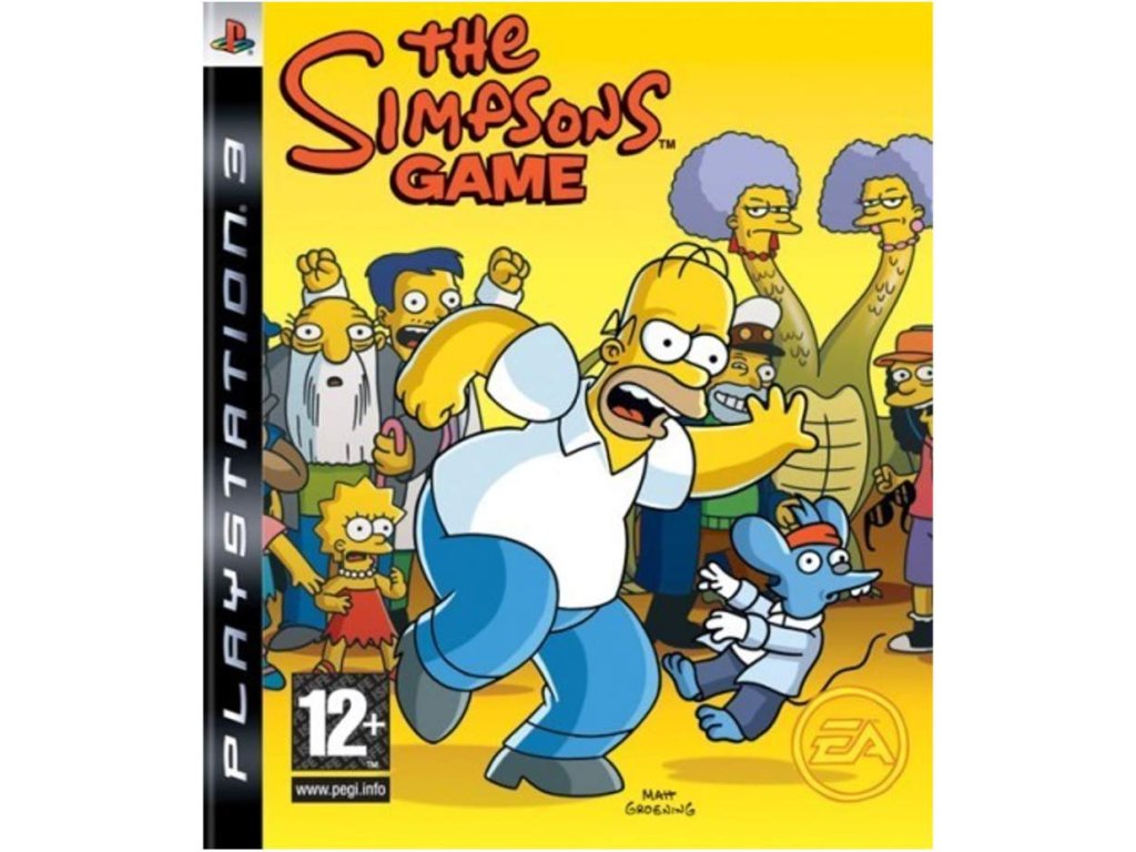 PS3 The Simpsons Game