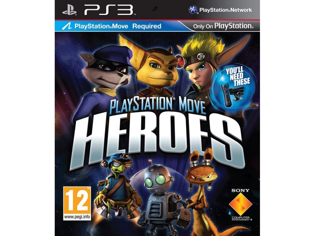 PS3 PlayStation Move Heroes