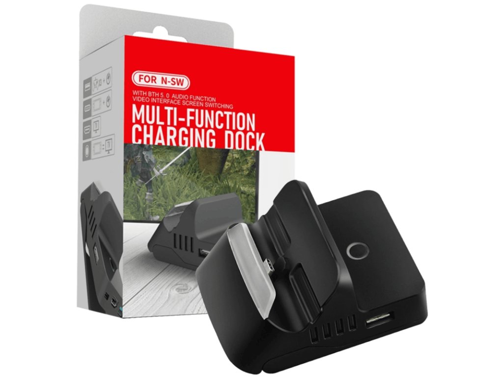 Multifunkční nabíjecí dokovací stanice pro Nintendo Switch
