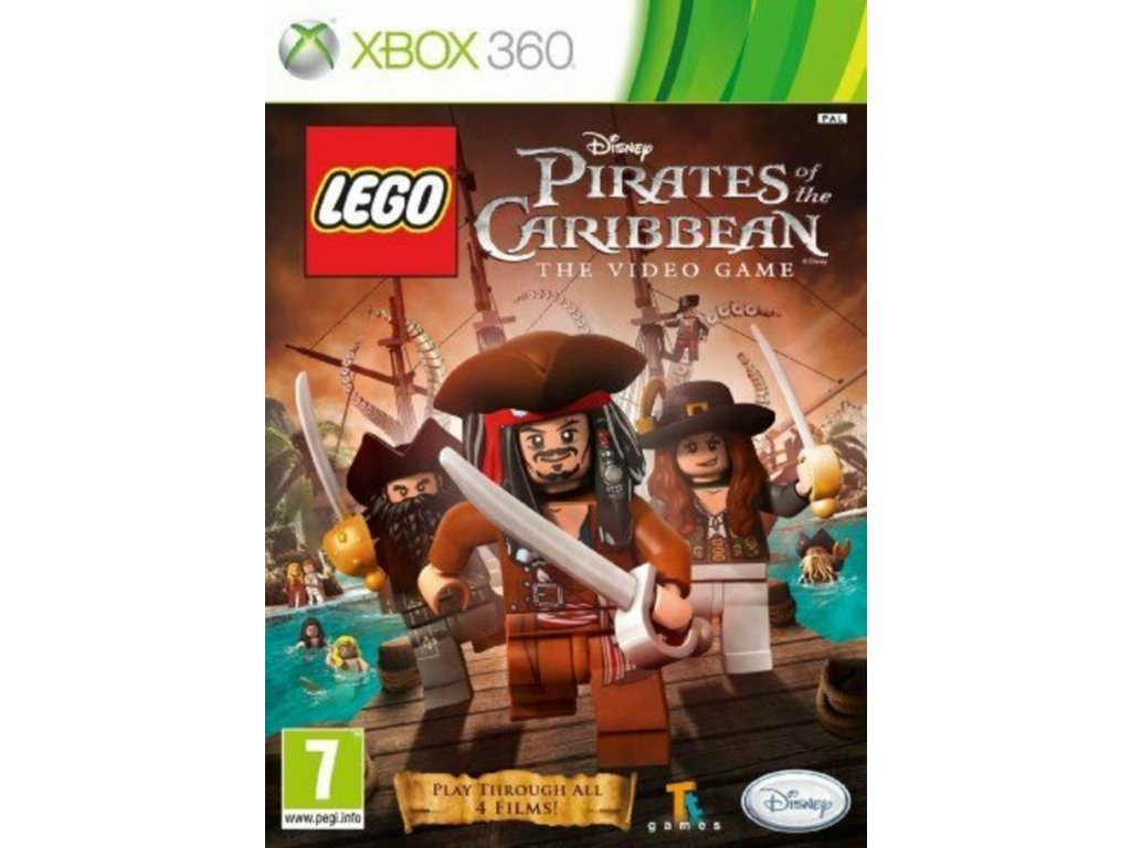 X360 XONE LEGO Pirates of the Caribbean The Video Game Bazar za 799 K Hry na Xbox 360 KONZOLI T .cz