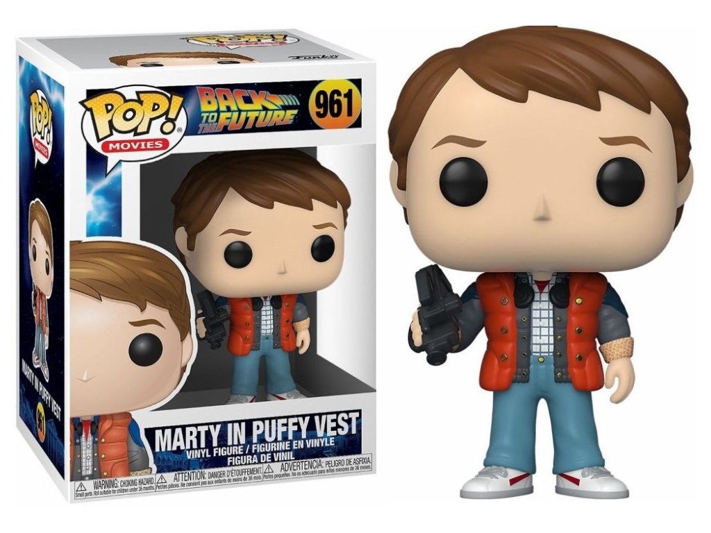 Funko POP! 961 Movies: Back to the Future - Marty in Puffy Vest