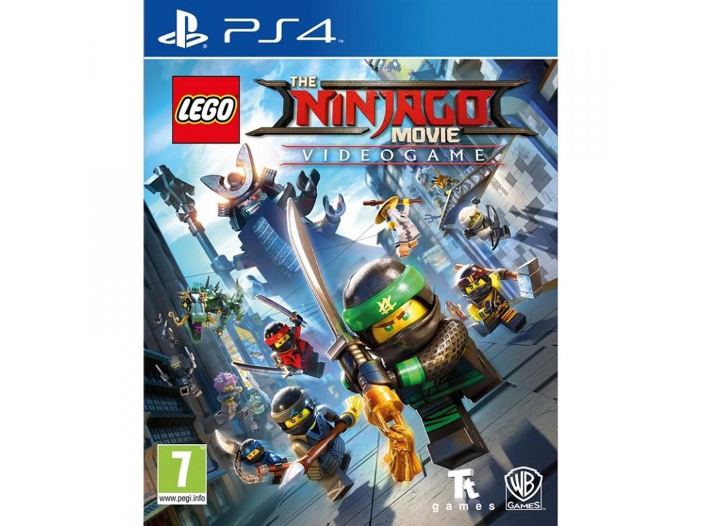 PS4 LEGO Ninjago Movie Video Game