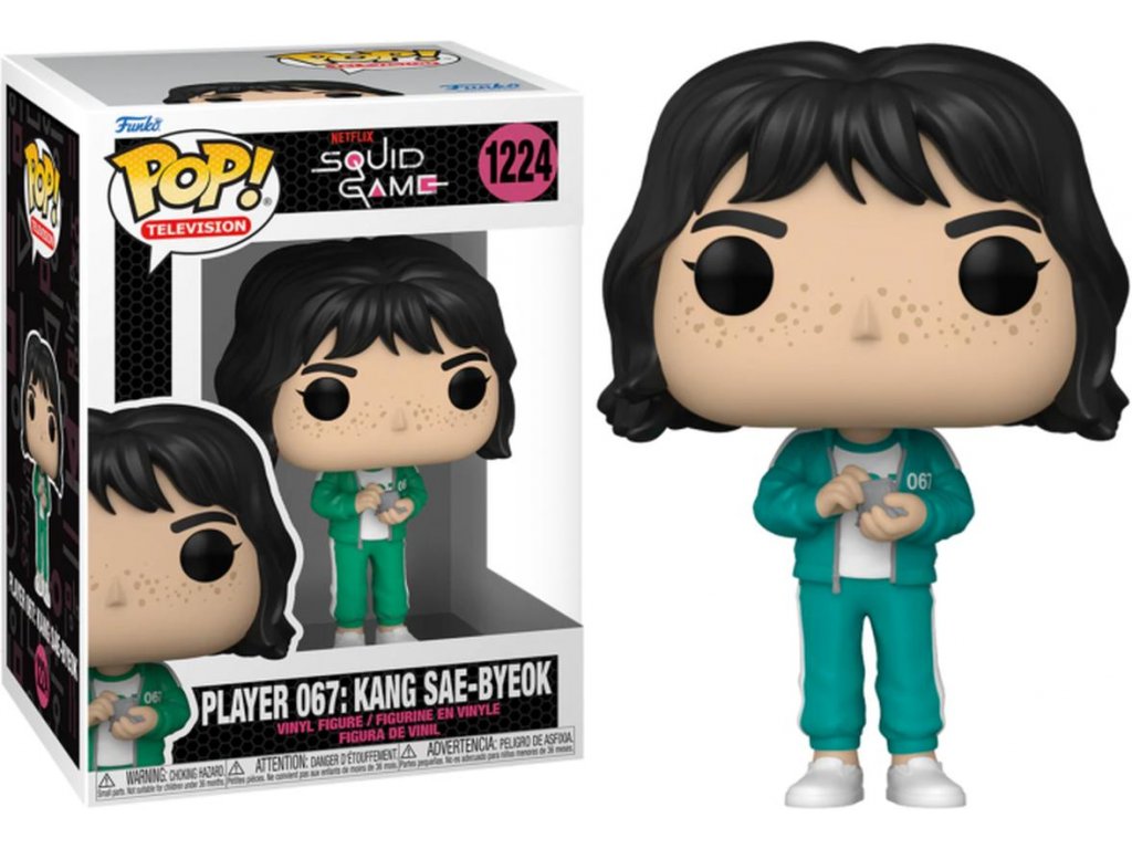 Funko POP! 1224 TV: Squid Game - Player 067:  Kang SAE-Byeok