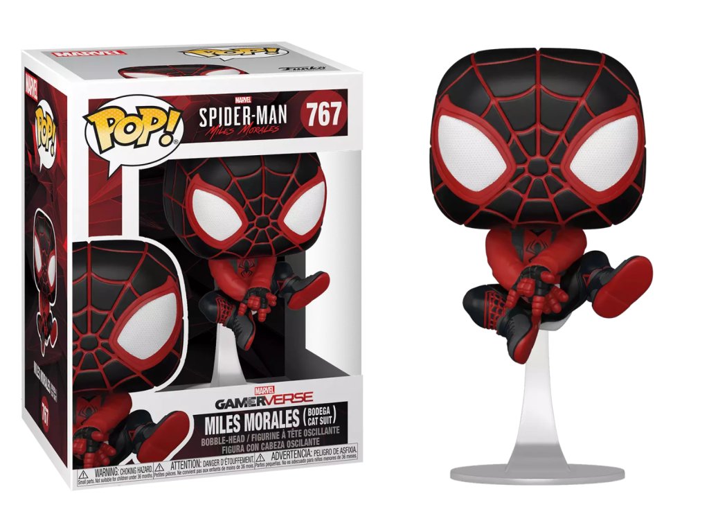 Funko POP! 767 Marvel Spider-Man Miles Morales - Miles Morales Bodega Cat Suit