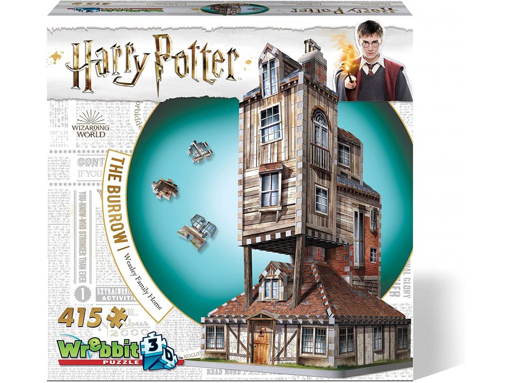 3D Puzzle Harry Potter - Weasley Family Home