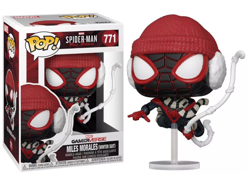 Funko POP! 771 Marvel Spider-Man Miles Morales - Miles Morales Winter Suit