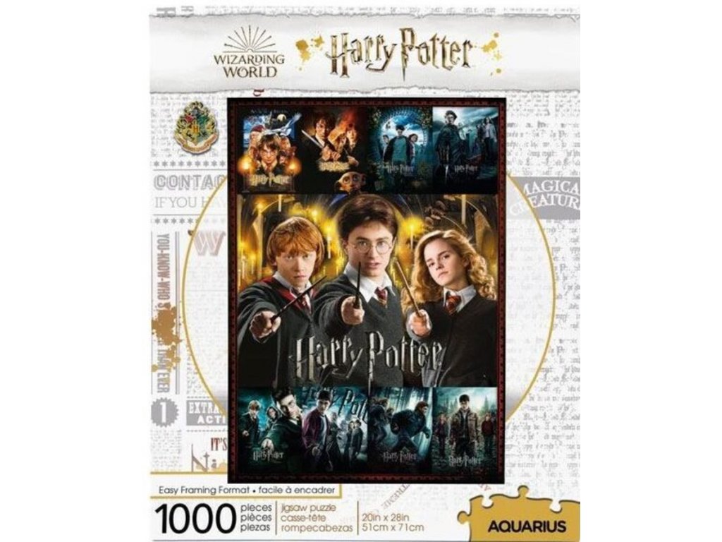 Puzzle Harry Potter Filmová kolekce 1000 dílků