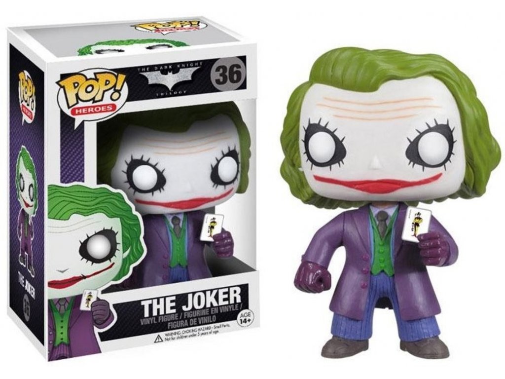 Funko POP! 36 Heroes: The Dark Knight Trilogy - The Joker