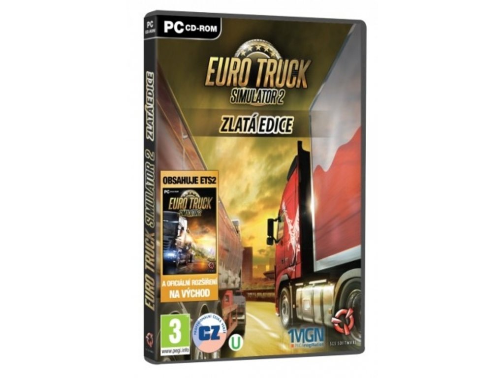 PC Euro Truck Simulator 2 GOLD CZ
