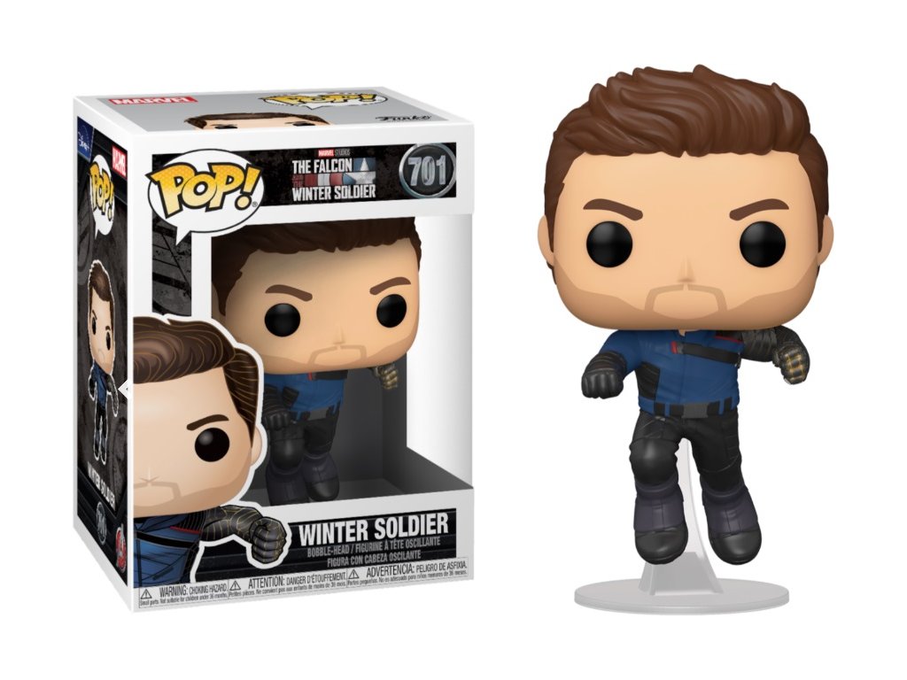 Funko POP! 701 Marvel: The Falcon and the Winter Soldier - Winter Soldier