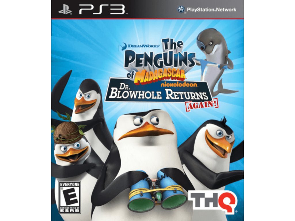PS3 The Penguins Of Madagascar Dr. Blowhole Returns Again!