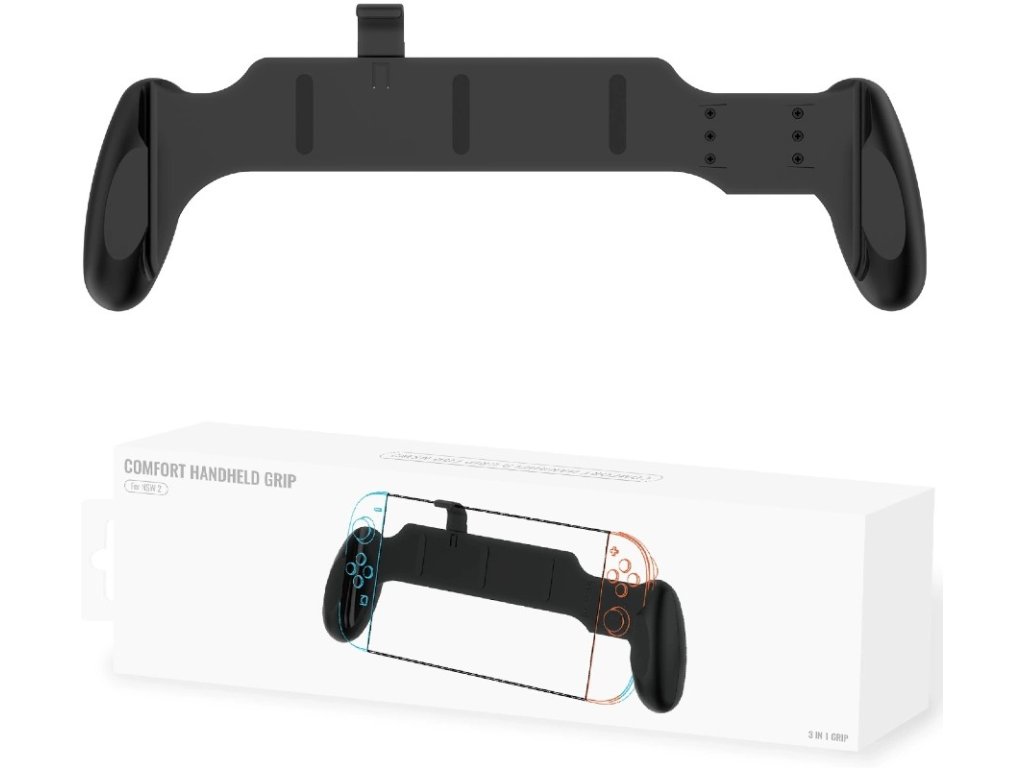 Grip pro Nintendo Switch / OLED / Switch 2 černý
