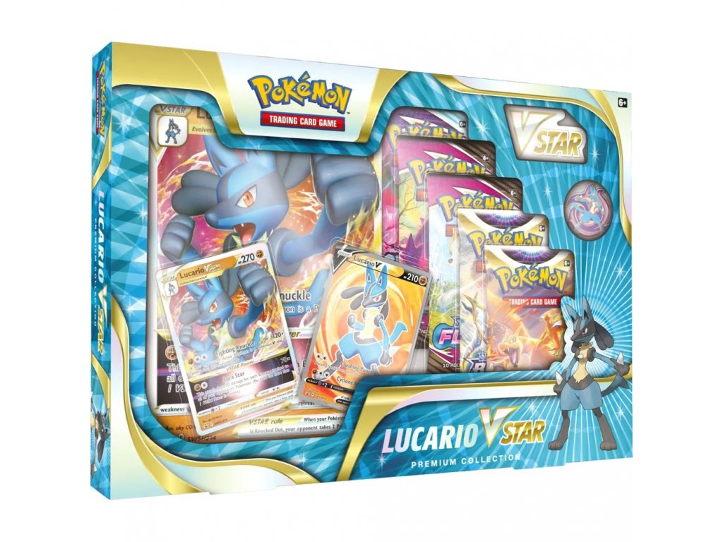 Karty Pokémon TCG: Lucario VSTAR Premium Collection