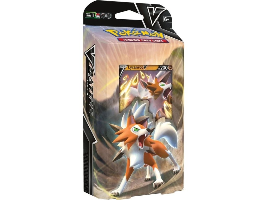 Karty Pokémon TCG: Lycanroc V Battle Deck