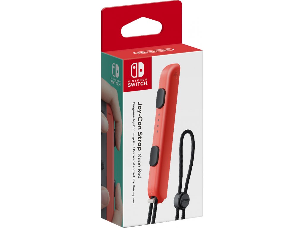 Nintendo Switch Joy-Con Strap Neon Red