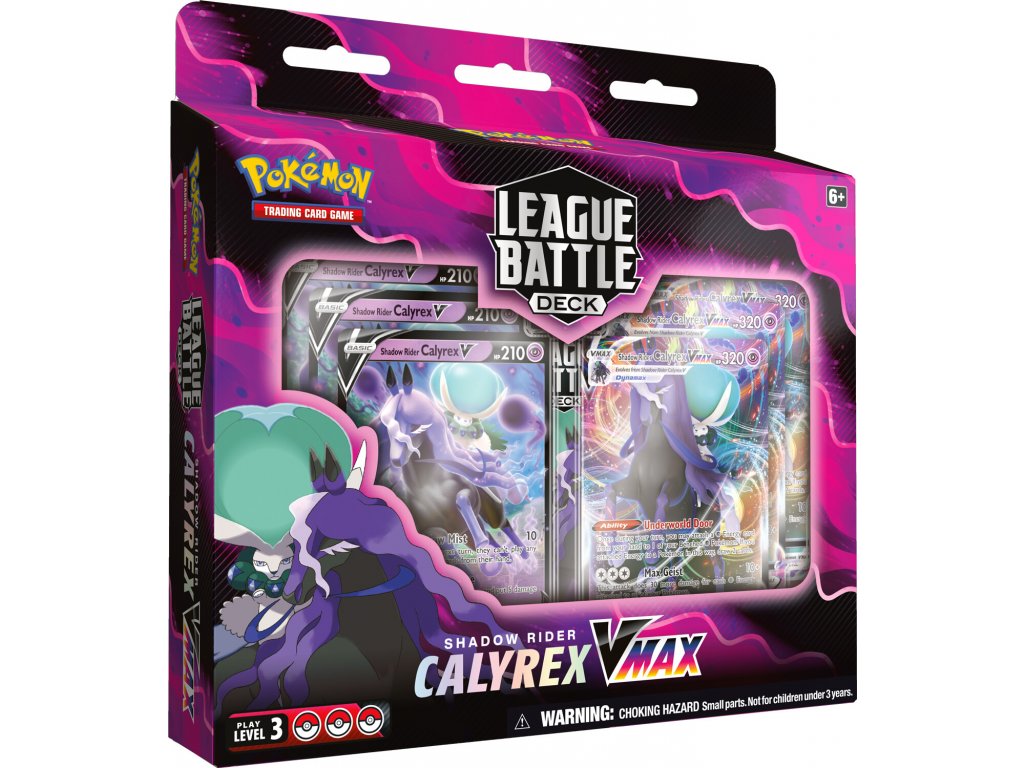 Karty Pokémon TCG: Shadow Rider Calyrex VMAX League Battle Deck