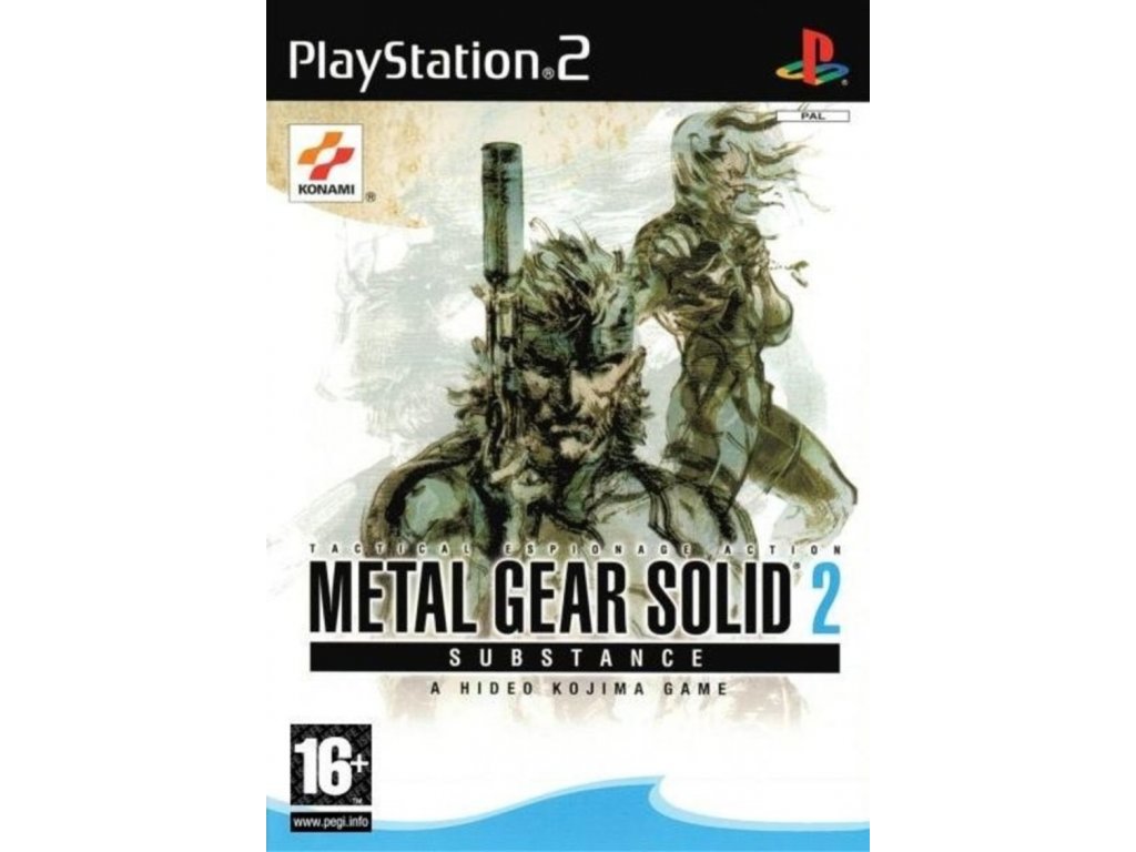 PS2 Metal Gear Solid 2: Substance