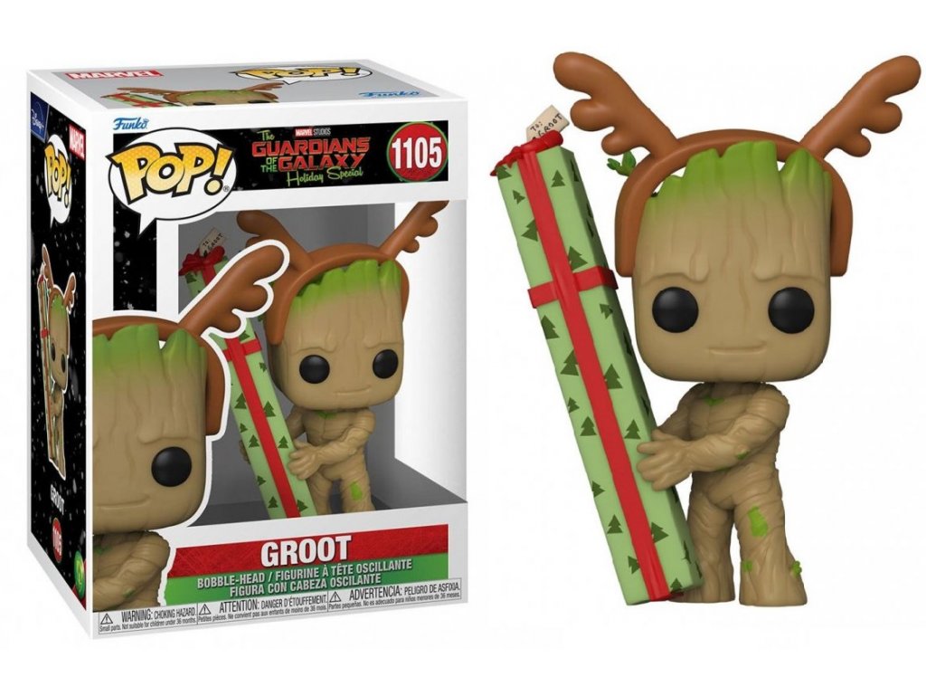 Funko POP! 1105 Marvel Guardians of the Galaxy - Holiday Special Groot