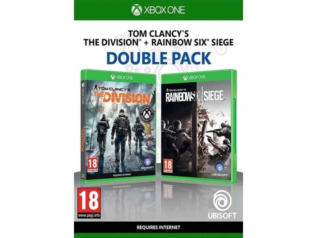 Xbox One Tom Clancy's The Division + Rainbow Six Siege Double Pack CZ