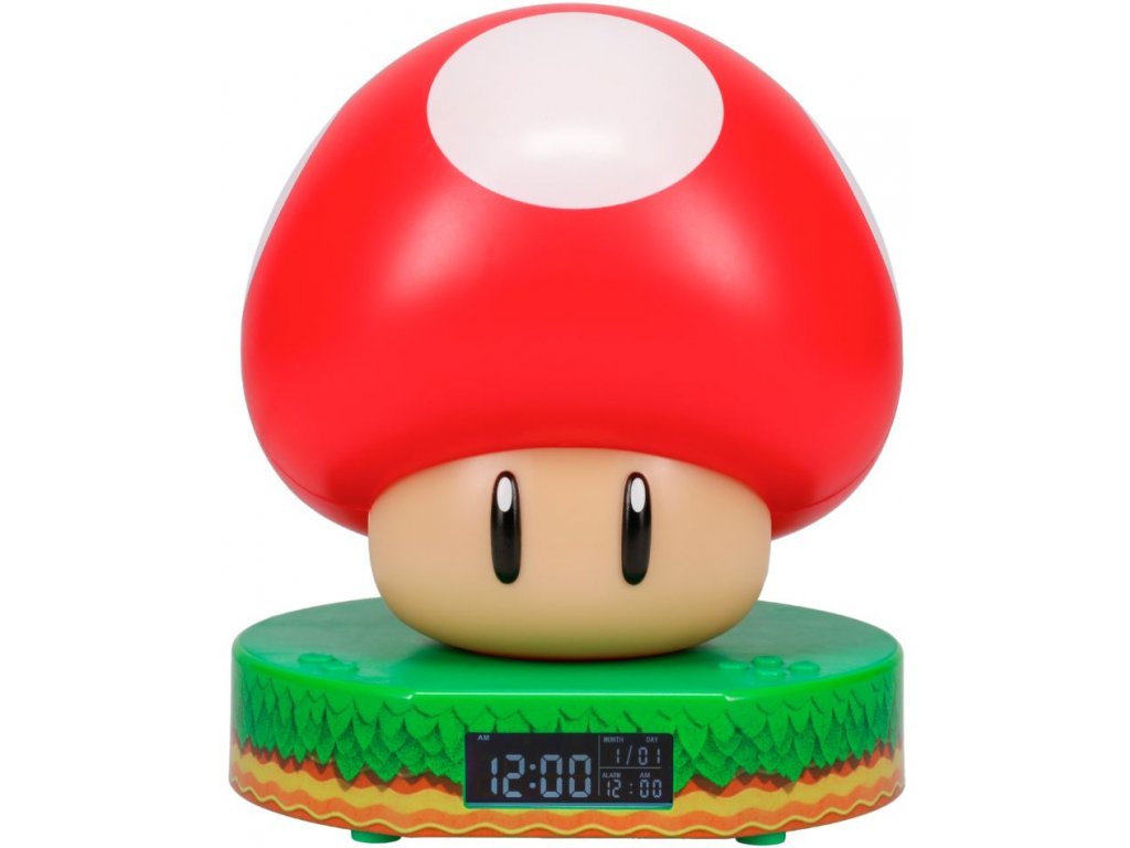 Budík Super Mario - Houba