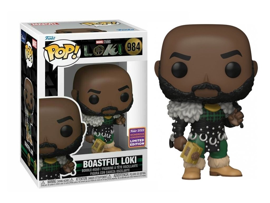 Funko POP! 984 Marvel: Loki - Boastful Loki Limited Edition