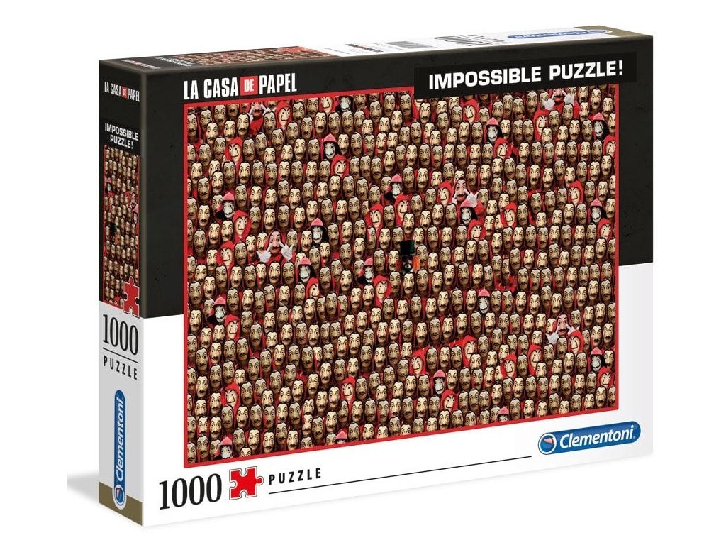 Puzzle Netflix - Papírový Dům 1000 dílků